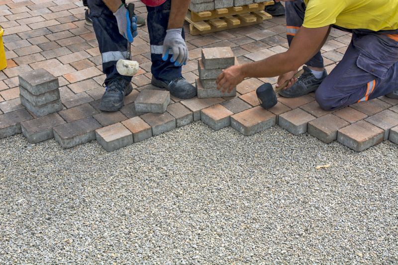 Natural Stone Paver Path